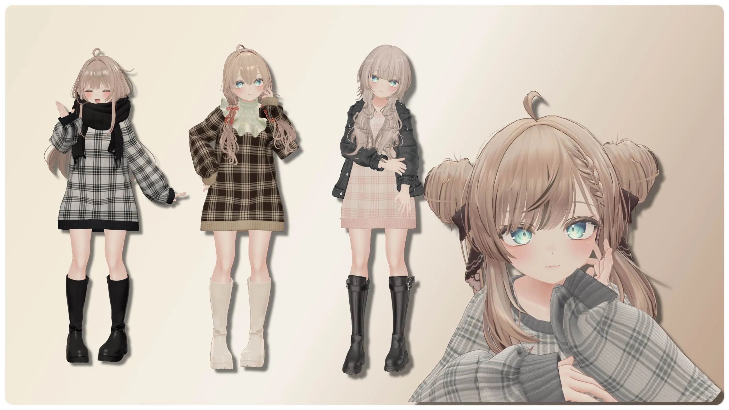 Heather 「チュニックニット」着回しコーデ♡ | StyMore